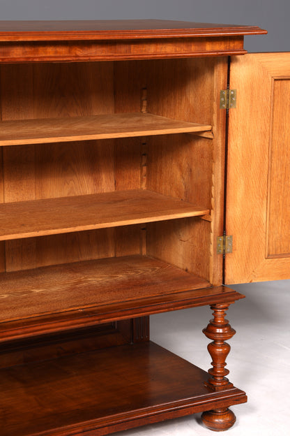 F899 Finish cm Traumhaftes Gründerzeit Vertiko Jugendstil Schrank Antik Highboard Kommode