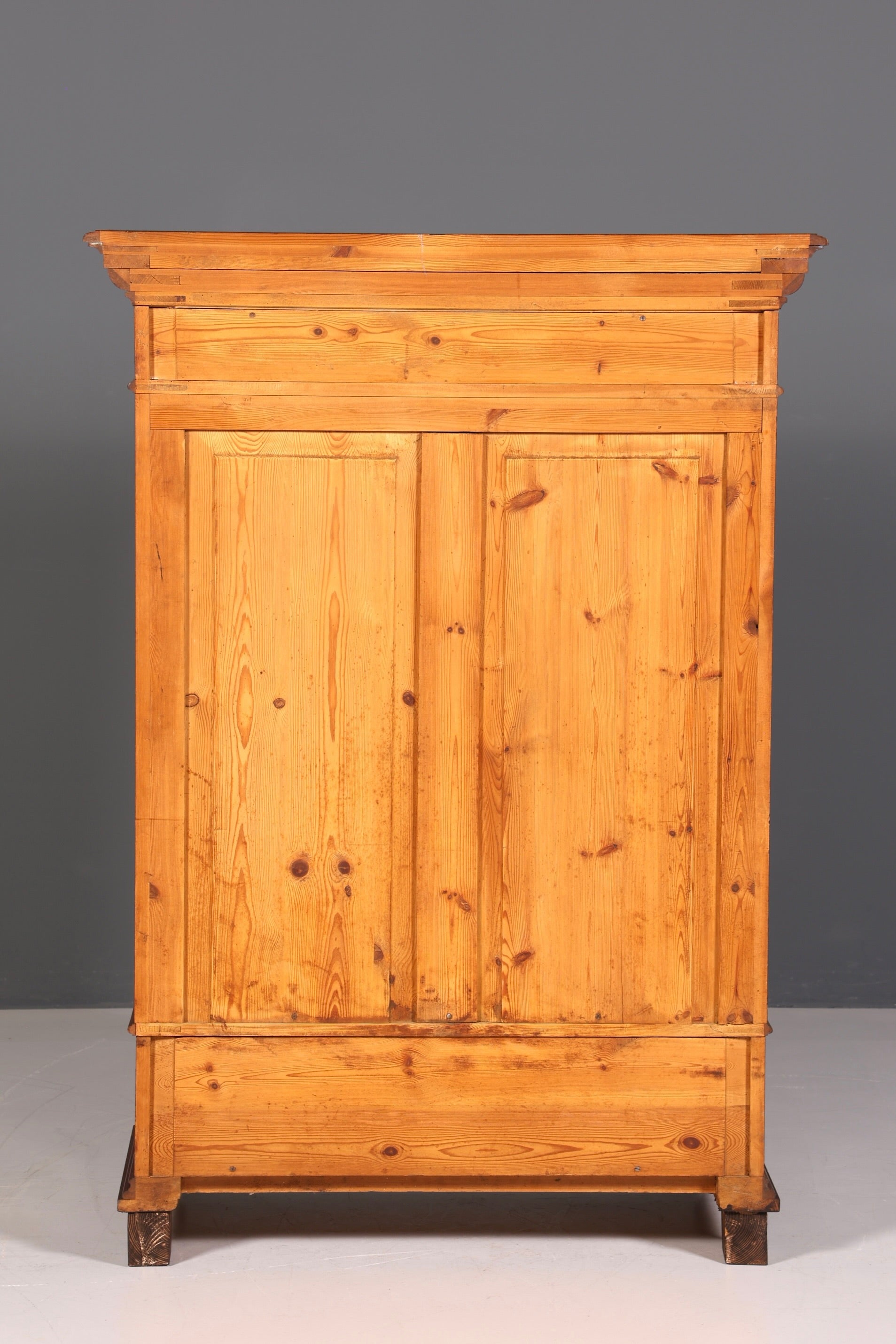 Beeindruckender Gründerzeit Sekretär Vertiko Highboard Louis Philippe Kommode um 1880