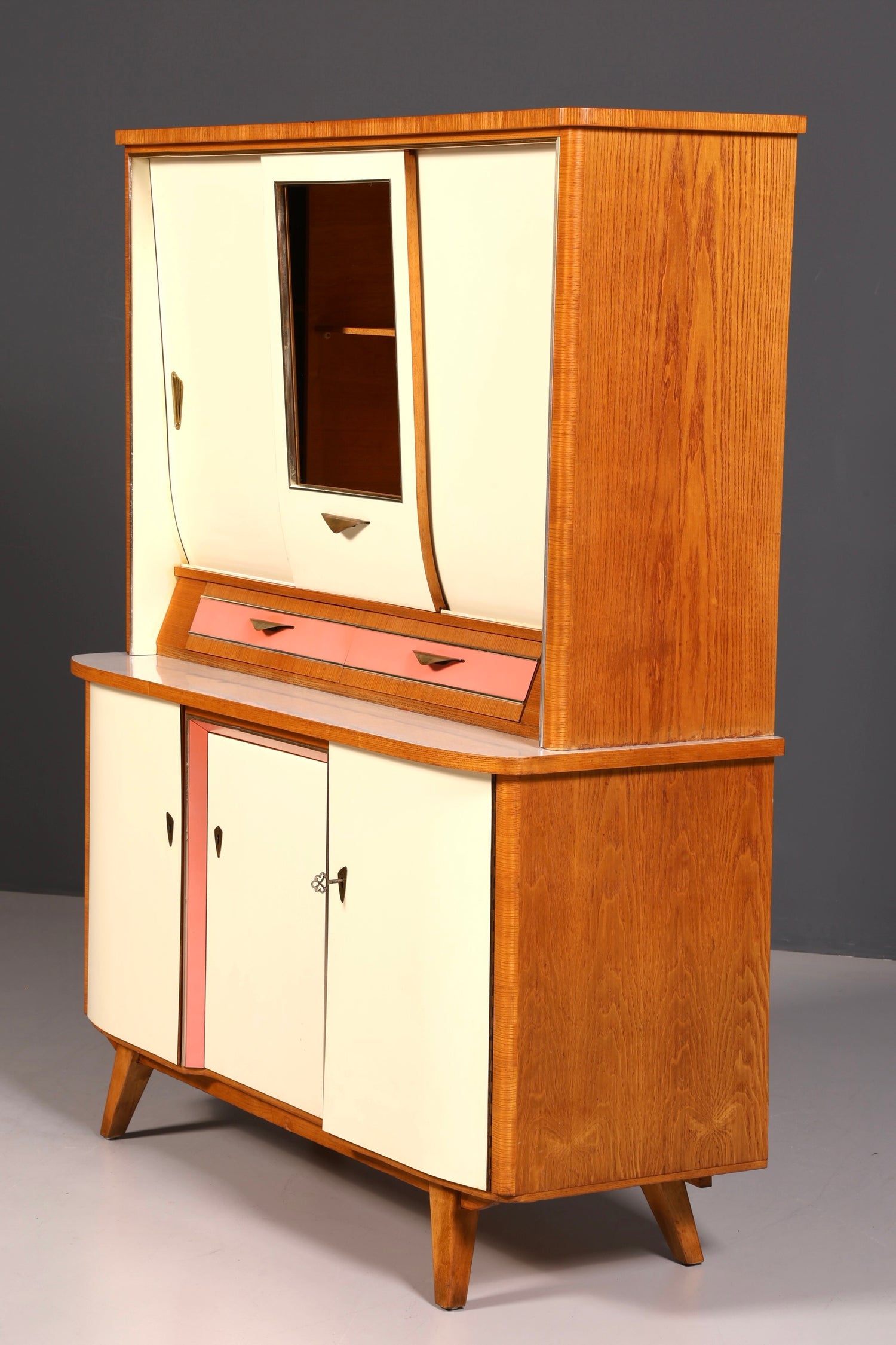Kultiger Mid Century Küchenschrank Vintage Buffet Retro Anrichte 60er Jahre