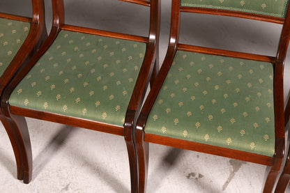 6x Edle Englische Stühle Dining Chairs 60er Jahre Küchenstühle Esszimmerstühle Stuhlset