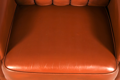 Stilvoller Original Chesterfield Sessel Englischer Armlehnsessel Englisch Herrensessel 2 von 2