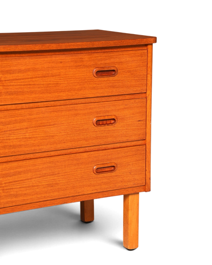 Traumhafte Mid Century Kommode Teak Holz Sideboard Vintage Schubladen Kommode Wäschekommode