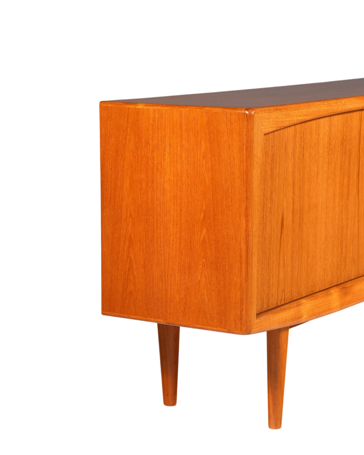F960 Finish cm Schlichtes Mid Century Sideboard Vintage TV Kommode 60s Schrank Longboard Retro Lowboard