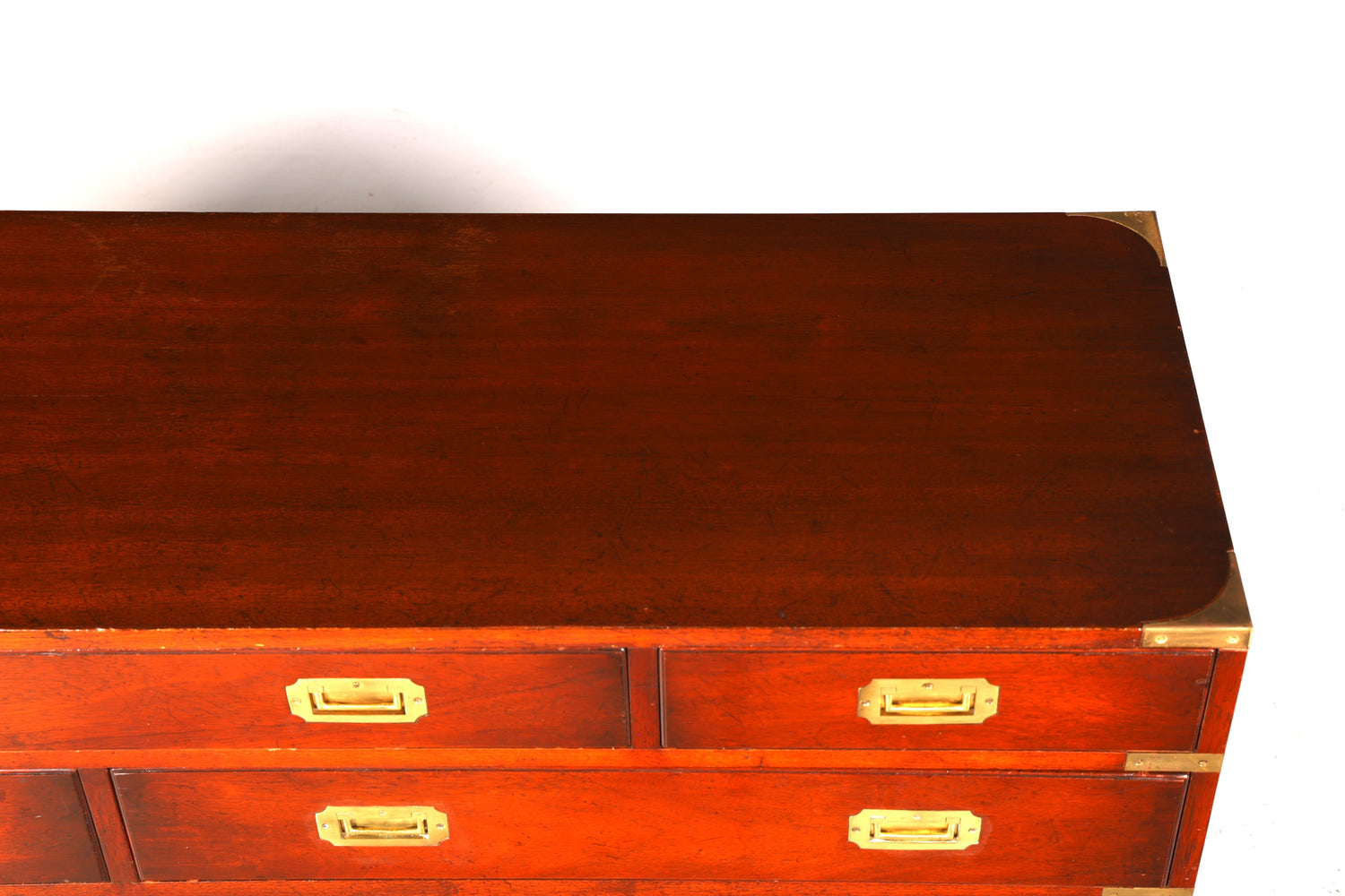 Traumhaftes Maritimes Sideboard Englische Military Chest Schiffskommode Antik Schrank Kolonial Vintage