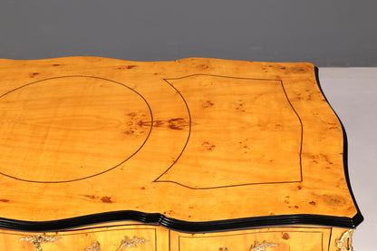 Wunderschöner Louis XV Stil Schreibtisch French Office Desk Antik Stil Bürotisch Massivholz