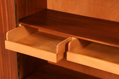 Wunderschöner Mid Century Schrank 60er Jahre Wäscheschrank Aktenschrank Kommode Vertiko Highboard Vintage
