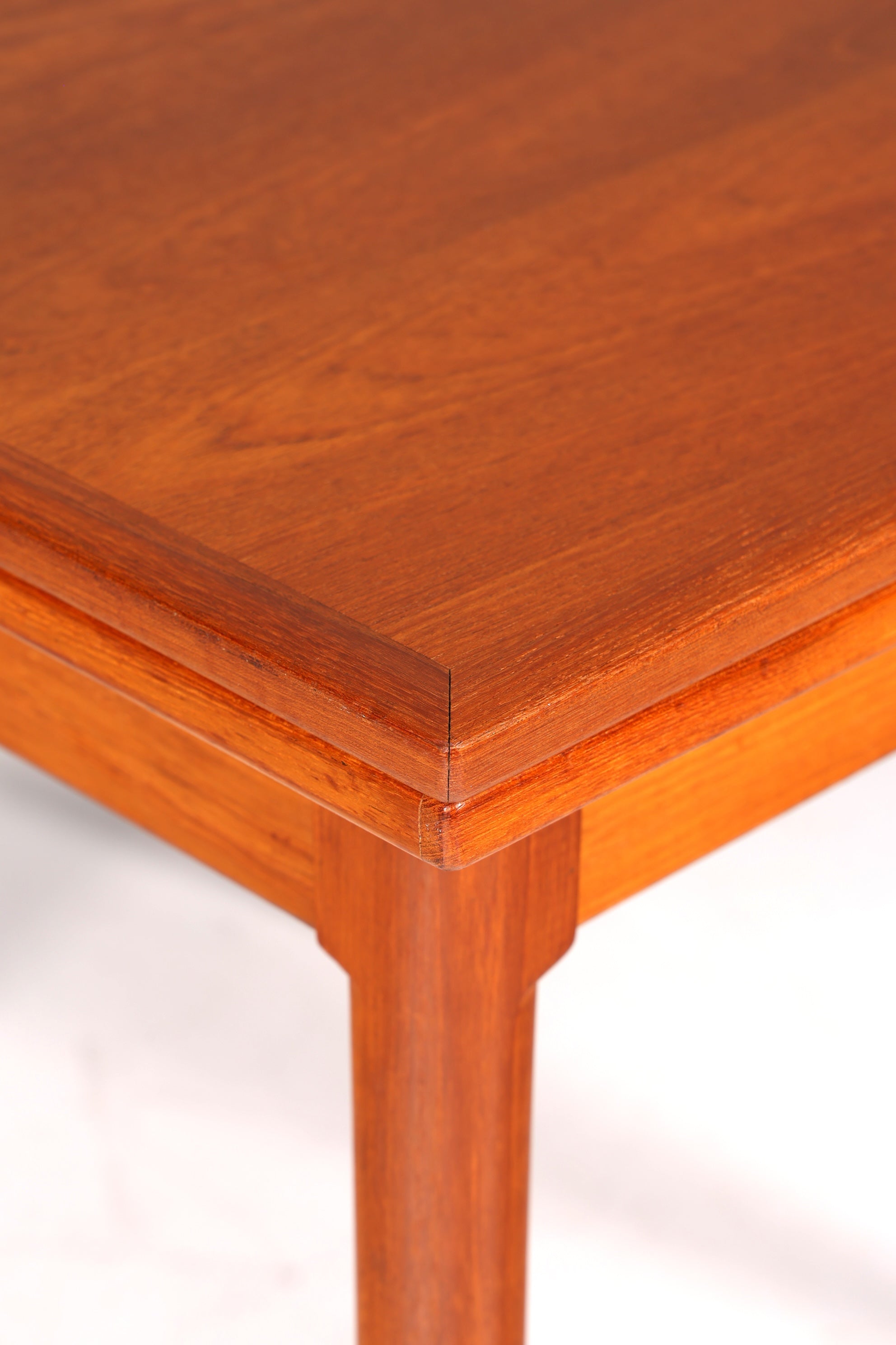 Schlichter Mid Century Esstisch Bernhard Pedersen &amp;Søn ausziehbarer Danish Design Teak Holz Küchentisch Esszimmer Tisch