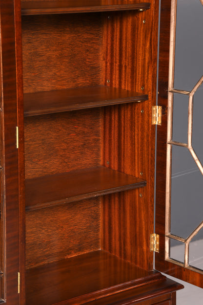 Wunderschöne Englische Vitrine Bibliothek Bücherschrank UK Buffet Schrank 60s Jahre