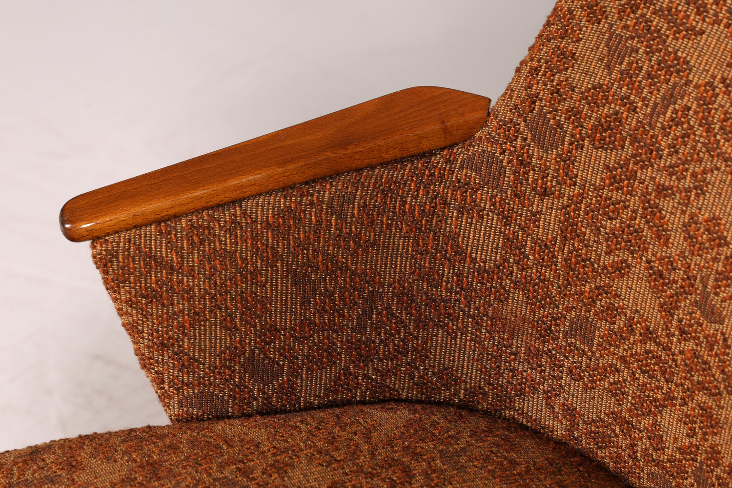 Wunderschöner Mid Century Stuhl Retro Armlehnstuhl Cocktailstuhl Küchenstuhl Sekretär Stuhl 2 von 4