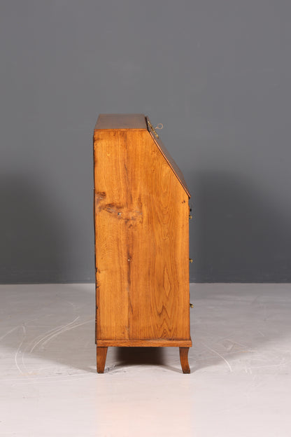 Original Barock Sekretär um 1800 Kommode Antik massiv Holz Schreibtisch Schreibkommode