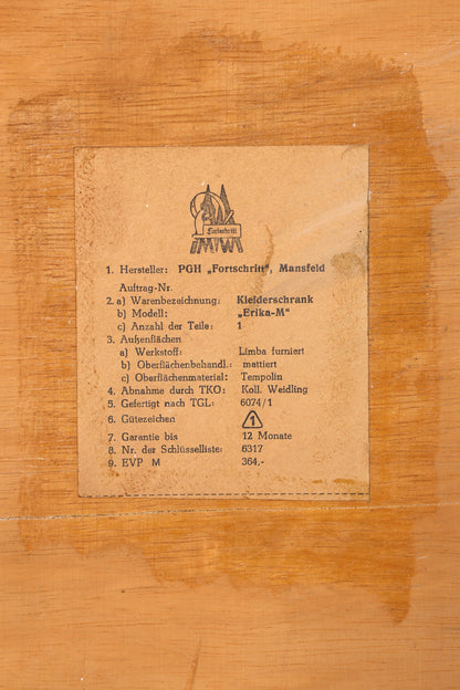 Armoire de style mid-century, meuble vintage, armoire à linge rétro, placard d&