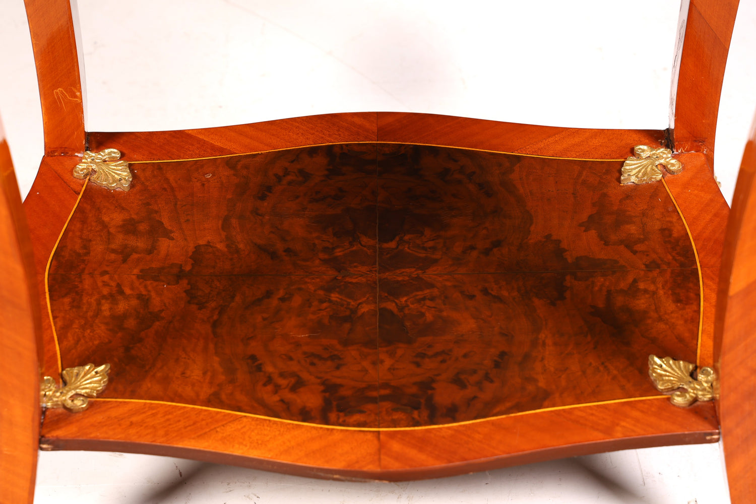 Traumhafter Louis XV Beistelltisch Barock Stil Ablagetisch Marmor Kommode Telefontisch