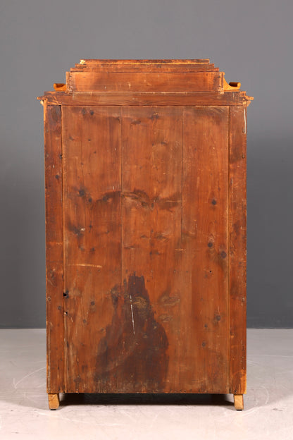 Wunderschöner Biedermeier Sekretär Schreibsekretär Vertiko Lousi Philippe Schreibtisch Massivholz