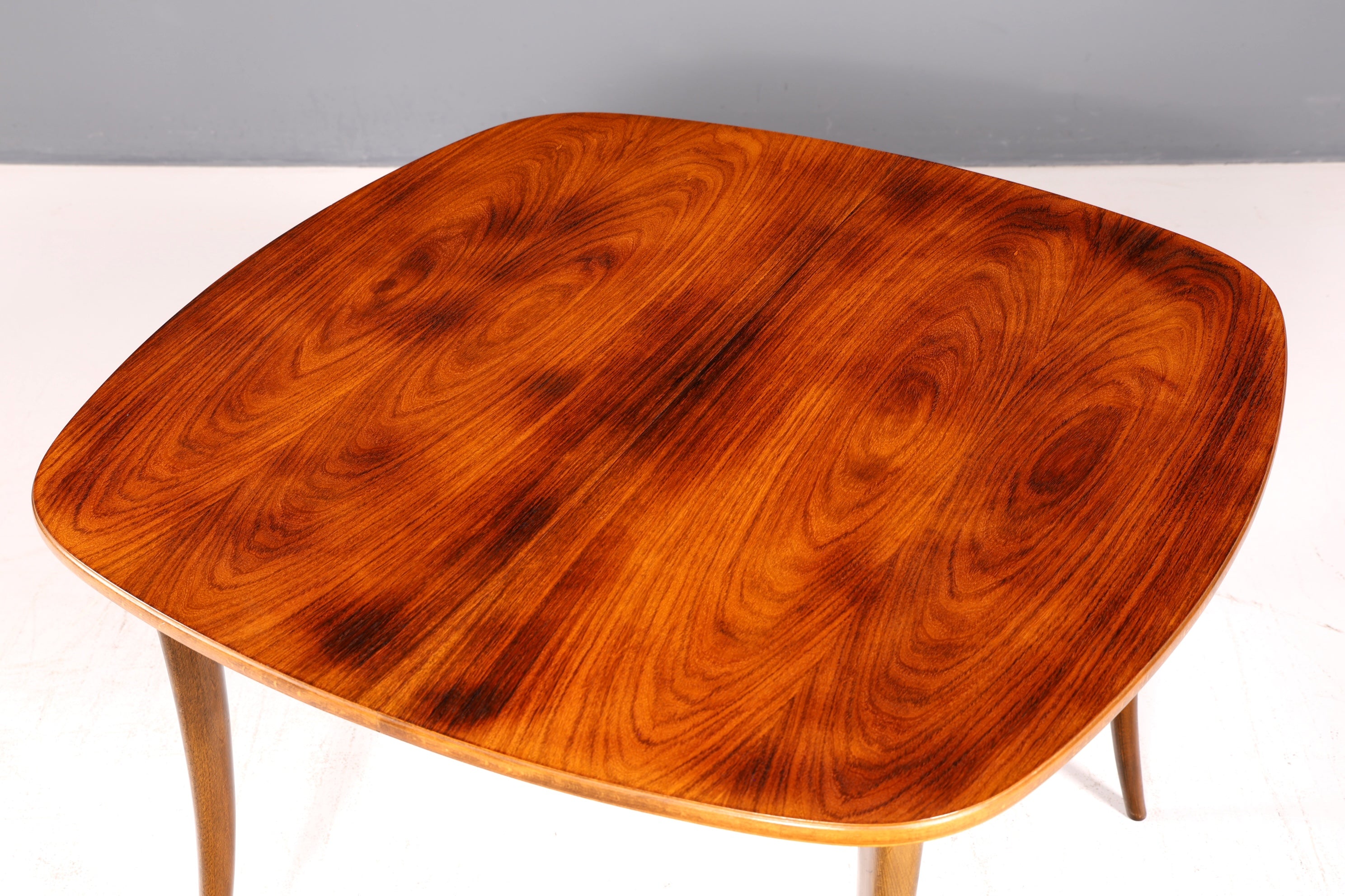 Schlichter Mid Century Esstisch Ausziehbar Vintage Retro Küchentisch 60s Designklassiker Holz