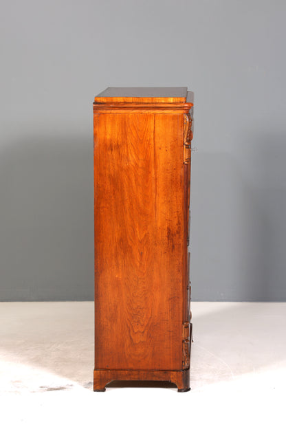 Wunderschöner Louis Philippe Sekretär um 1880 Gründerzeit Antik Schrank Chiffoniere