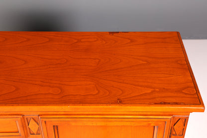 G042 Finish cm SELVA Wunderschönes Englisches Sideboard Eibe Schrank Antik Stil Buffetschrank Kommode