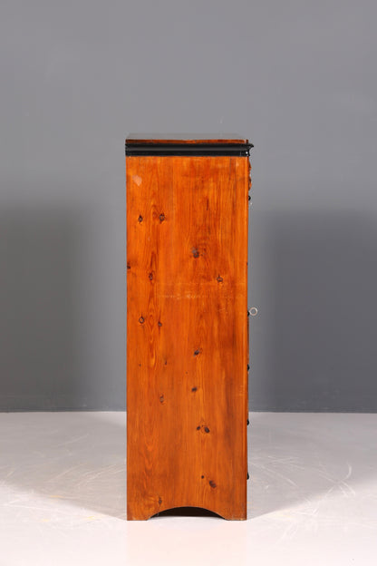 Secrétaire onirique Louis Philippe vers 1880, meuble ancien Gründerzeit, chiffonnier