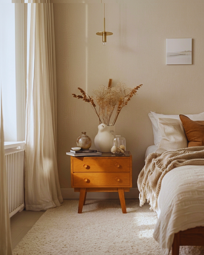 Wunderschöne Mid Century Kommode Retro Nachttisch 60s Schubladenkommode