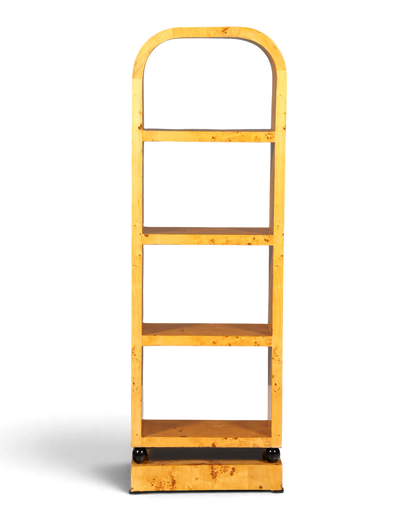 Wunderschönes Art Deco Design Bücherregal Birke Kult Regal Bookshelf