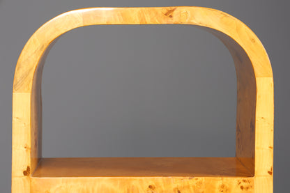 Wunderschönes Art Deco Design Bücherregal Birke Kult Regal Bookshelf