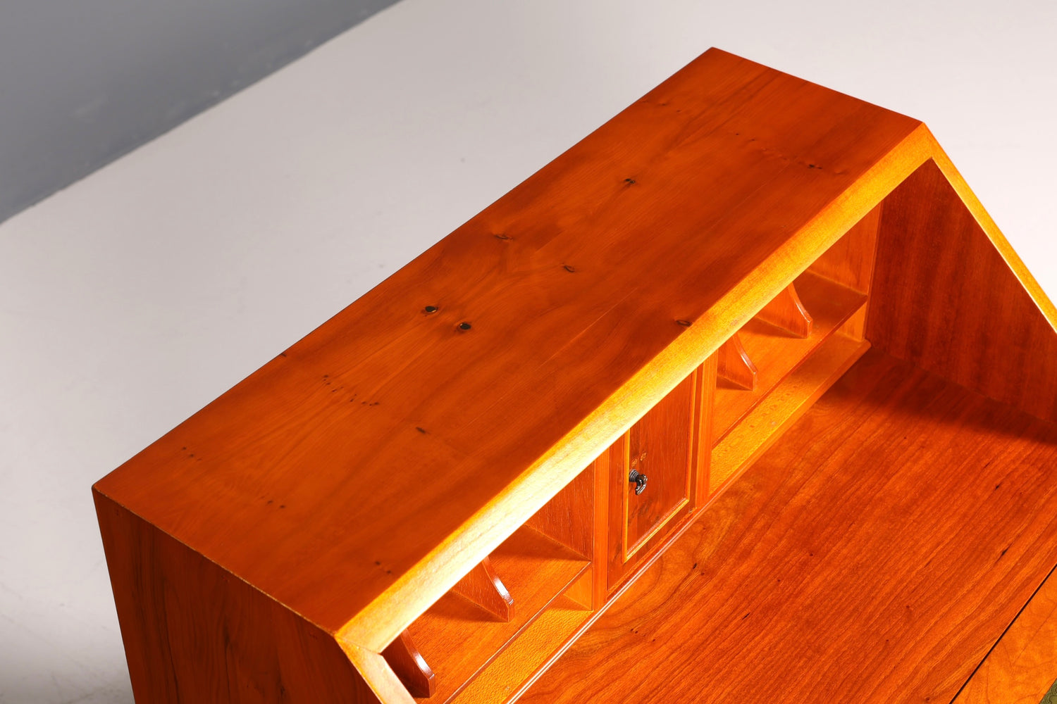 Magnifique secrétaire anglais, en bois d&