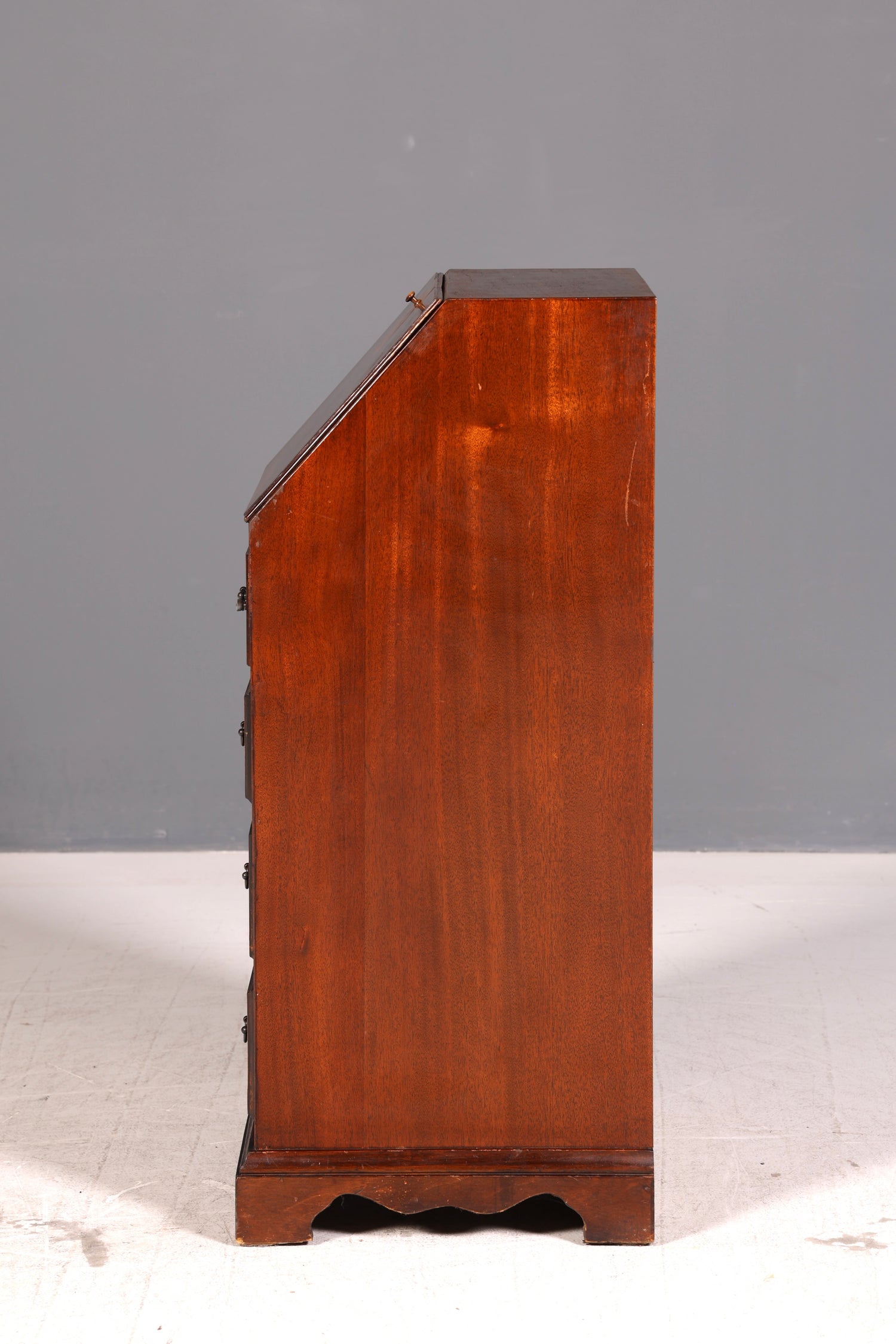 Wunderschöner Englischer Sekretär Schreibkommode Schreibtisch Kommode Echt Holz Antik Vintage