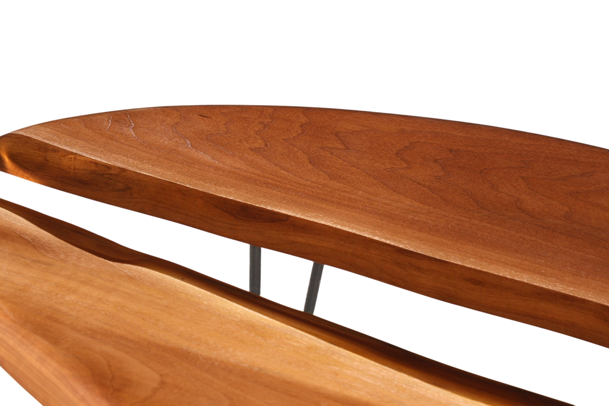 Einzigartiger Ovaler Epoxidharz Couchtisch Nussbaum River Coffee Table Wohnzimmer Tisch