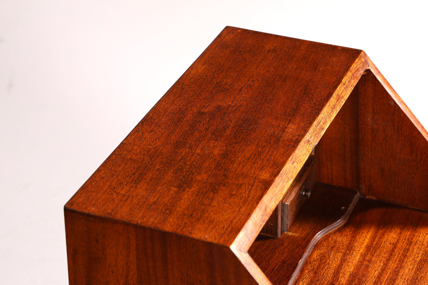 Wunderschöner Englischer Sekretär Schreibkommode Schreibtisch Kommode Echt Holz Antik Vintage