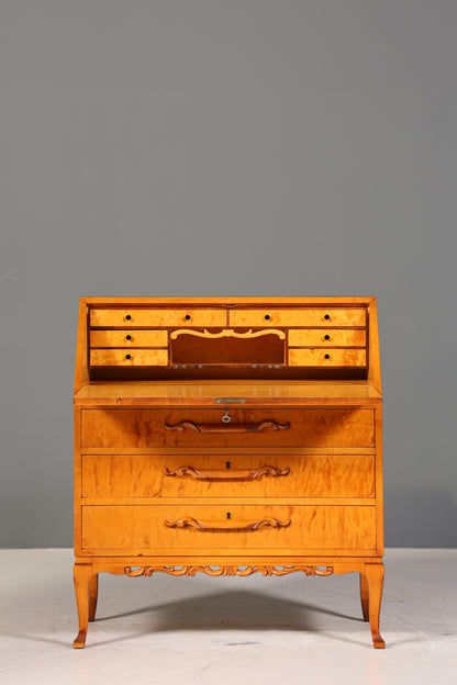 Traumhafter Sekretär um 1930 Büro Kommode echt Holz Sekretär Schreibtisch Kommode