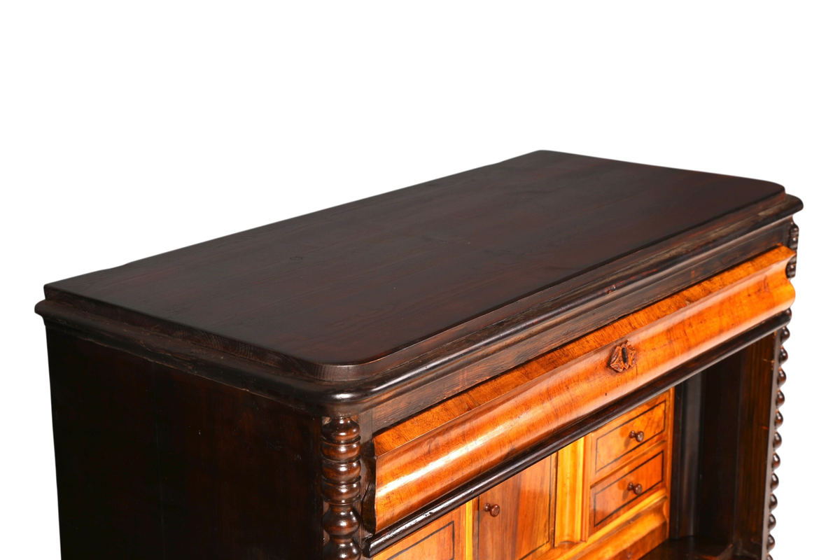 Traumhafter Louis Philippe Sekretär Vertiko Biedermeier Kommode Schubladenkommode