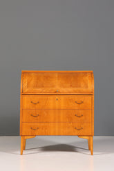 Wunderschöner Mid Century Rollladen Sekretär echt Holz Büro Schrank Vintage Schreibkommode