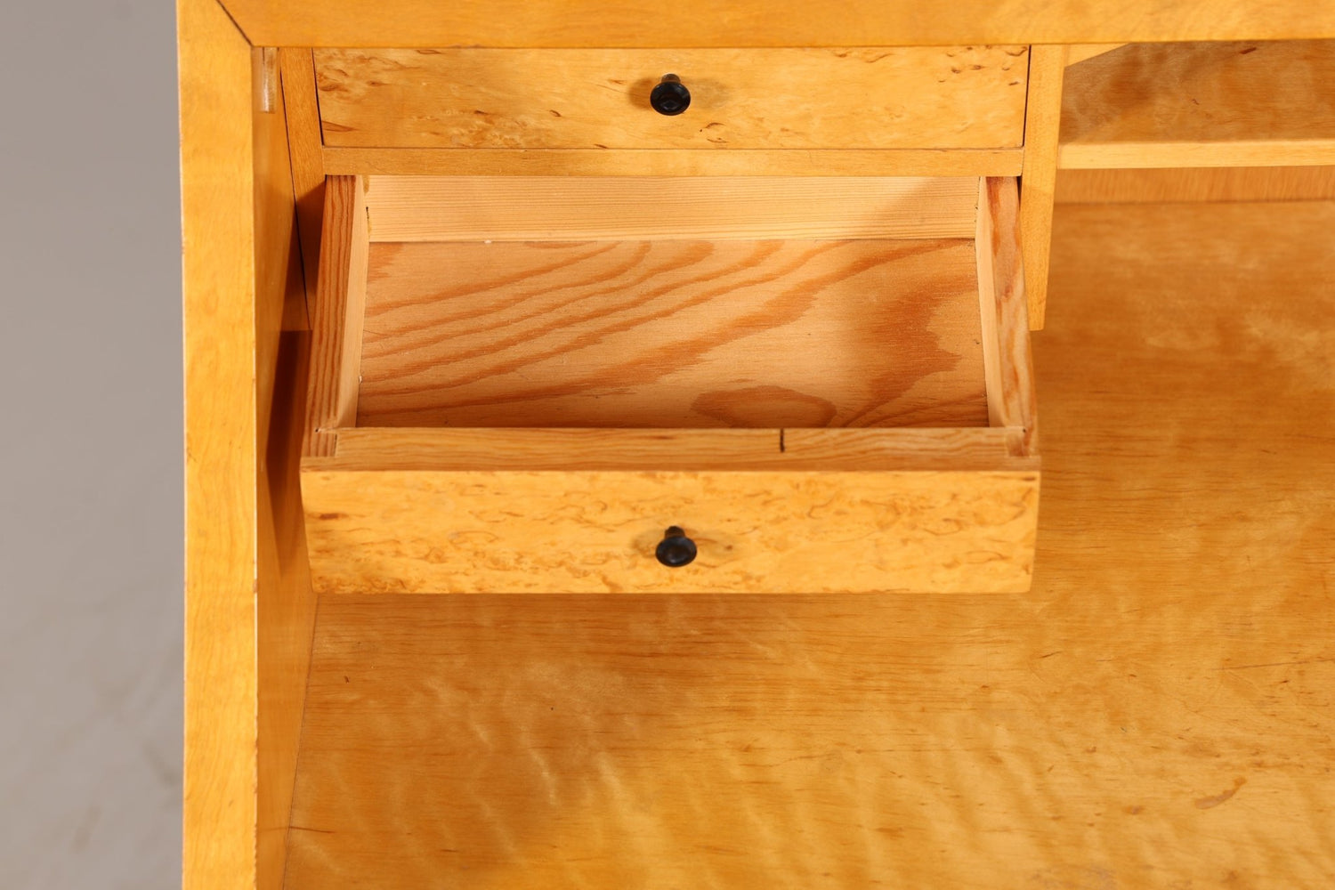 Edler Sekretär um 1930 Büro Kommode Kirschholz Sekretär Schreibtisch Kommode