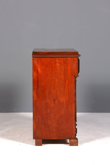 Élégante commode, buffet Louis Philippe Gründerzeit (fin XIXe siècle), vers 1880.