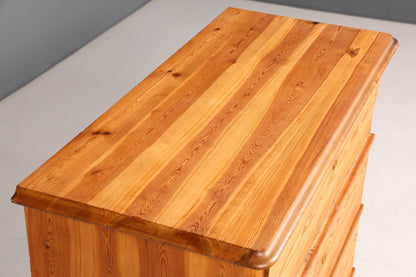 Stilvolle Biedermeier Kommode Antik Schrank Schubladenkommode Weichholz Wäschekommode