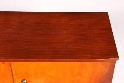 Magnifique meuble vintage des années 60, commode rétro pour entrée, buffet style années 60