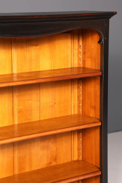 G083 Finish cm Wunderschönes Jugendstil Bücherregal Eiche Regal Antik Englisch Buchablage