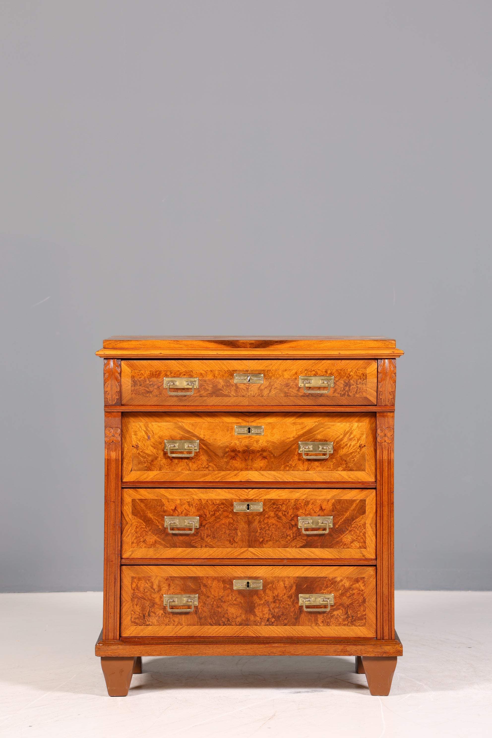 Edle Gründerzeit Kommode Jugendstil Schubladenkommode Antik Wäschekommode