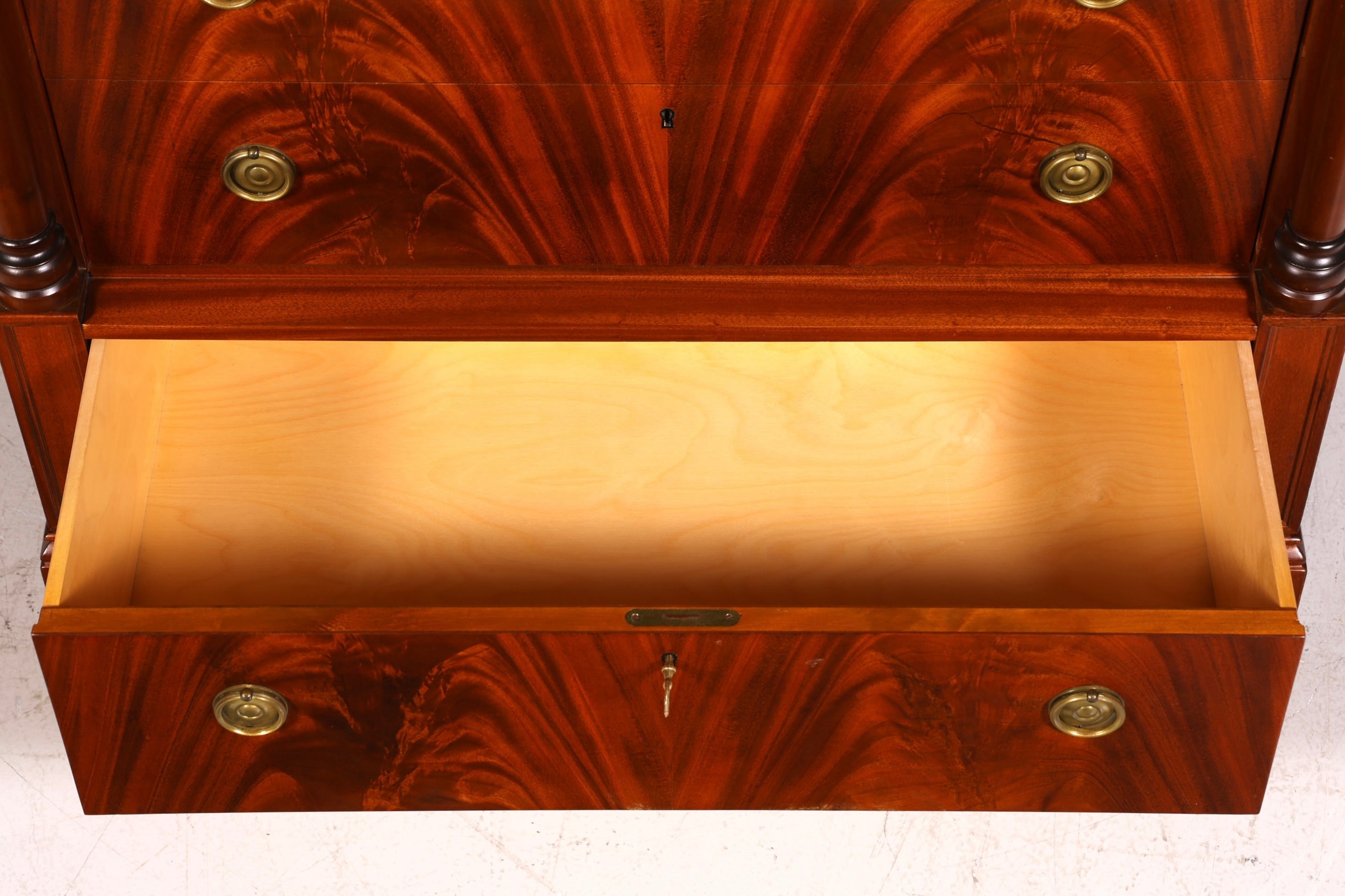 Secrétaire Biedermeier d&