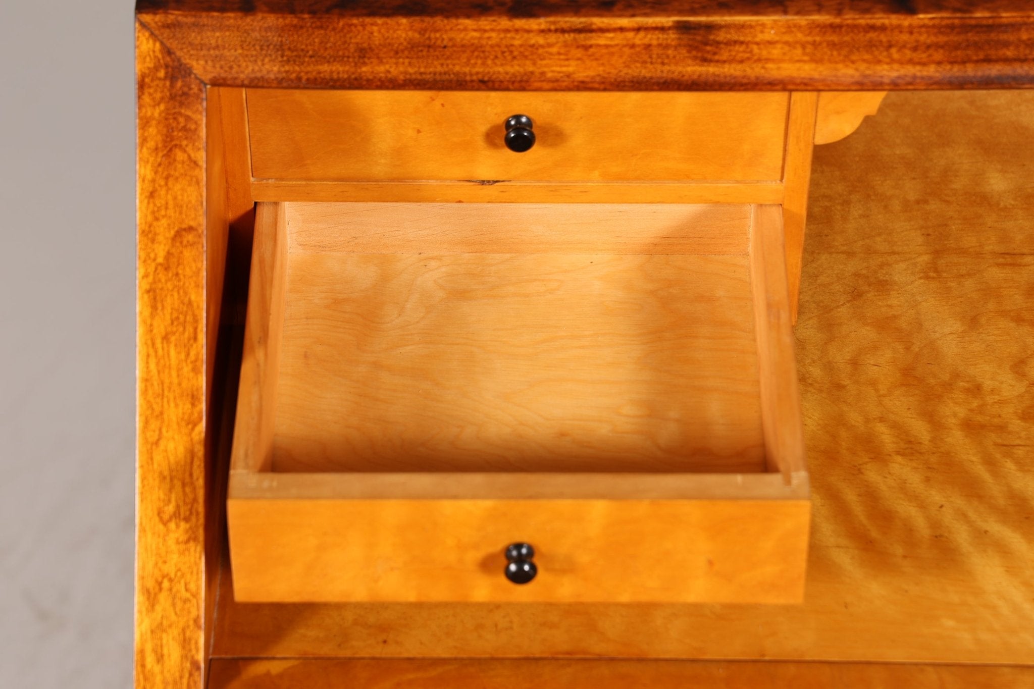 Stilvoller Sekretär um 1930 Büro Kommode echt Holz Sekretär Schreibtisch Kommode Secretary