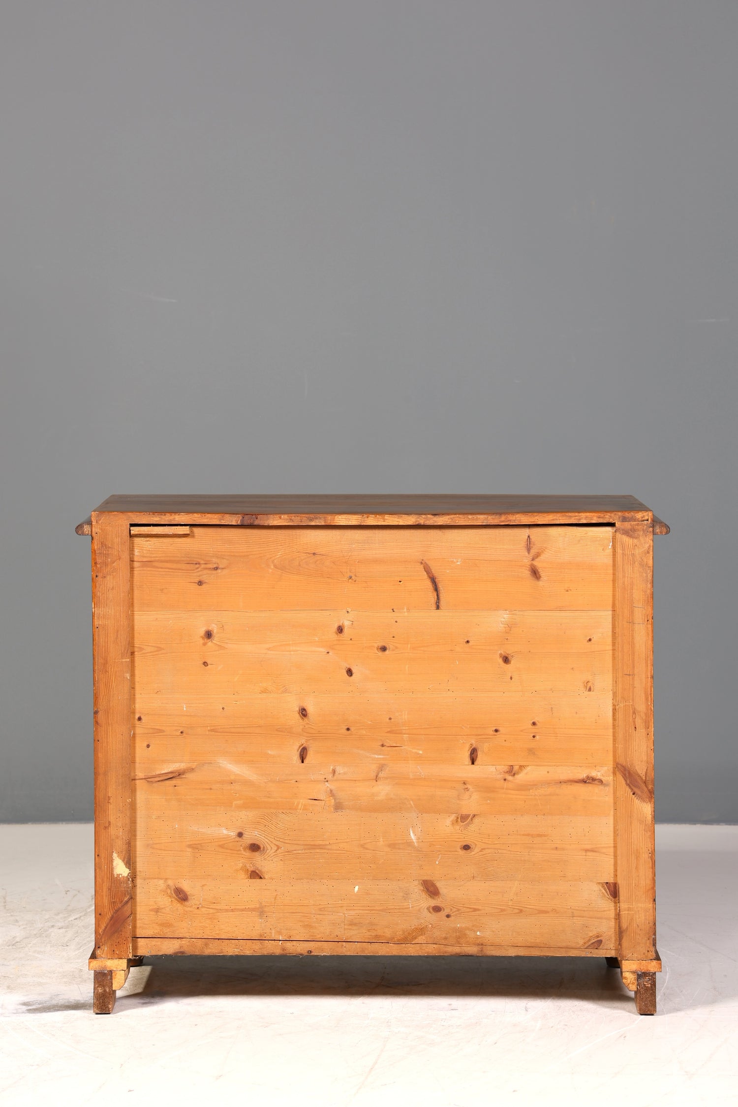 Edle Gründerzeit Kommode Louis Philippe Nussbaum Sideboard um 1880 Antik Schubladenkommode