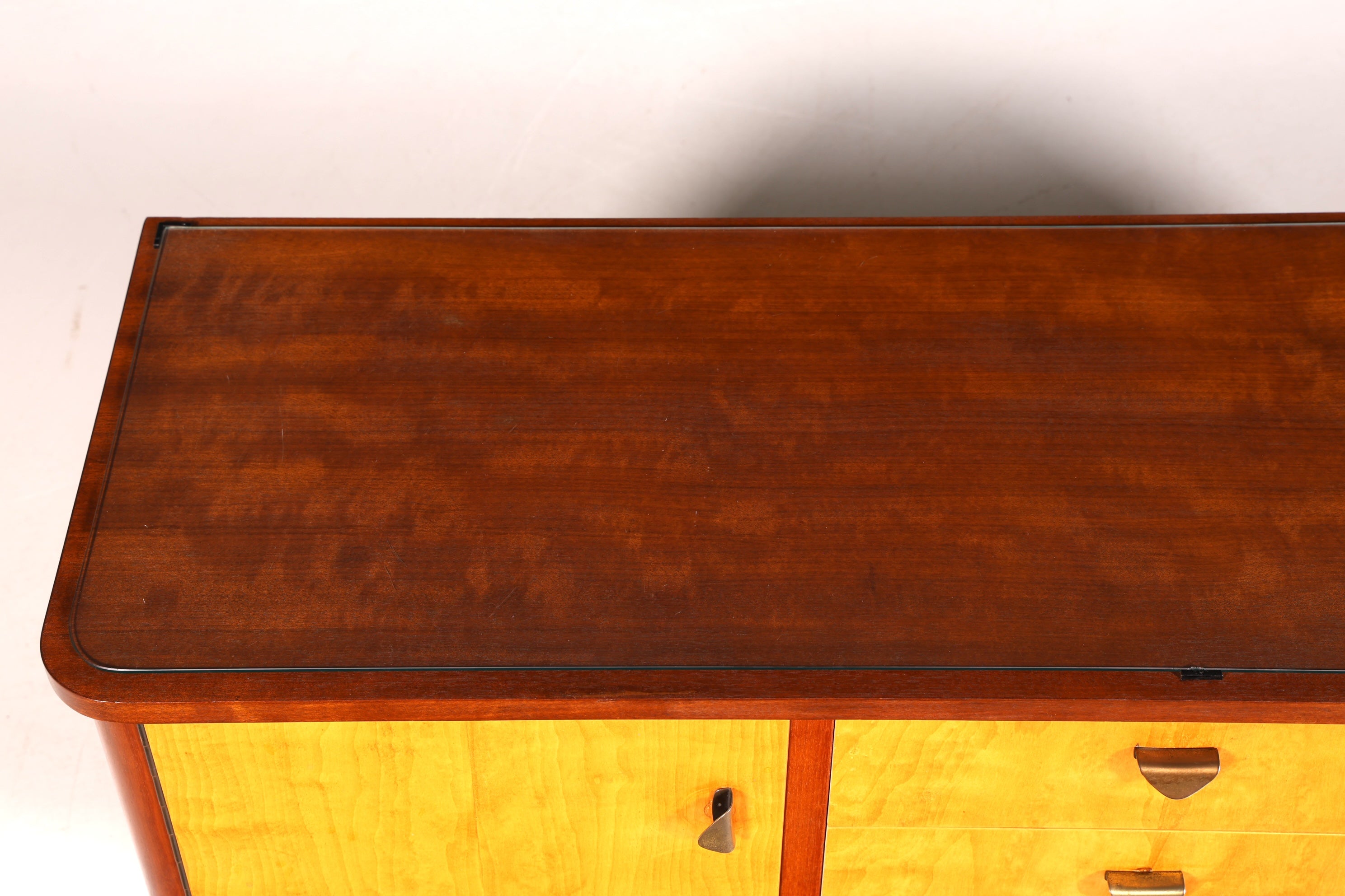 G105 Finish Wunderschönes Mid Century Sideboard Vintage TV Kommode 60s Schrank