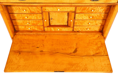 G106 Finish cm Wunderschöner Gründerzeit Sekretär Kommode Jugendstil Schubladenkommode Antik Vertiko