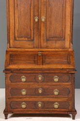 Beeindruckender Biedermeier Sekretär Louis Seize Aufsatzsekretär um 1810 Schreibkommode Büroschrank Kommode