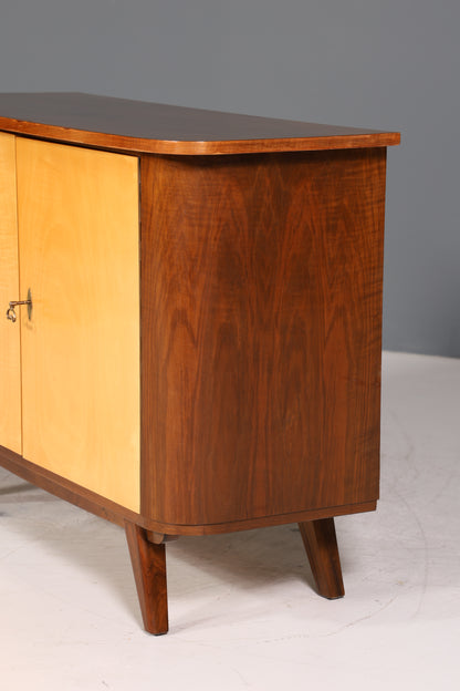Wunderschöne Mid Century Kommode Vintage Schrank Retro Flur Kommode 60s Regal Sideboard