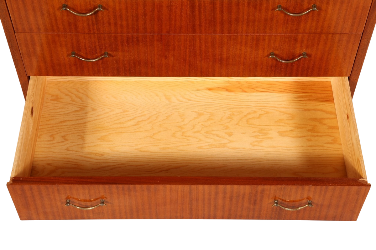 Wunderschöner Mid Century Rollladen Sekretär echt Holz Büro Schrank Vintage Schreibkommode