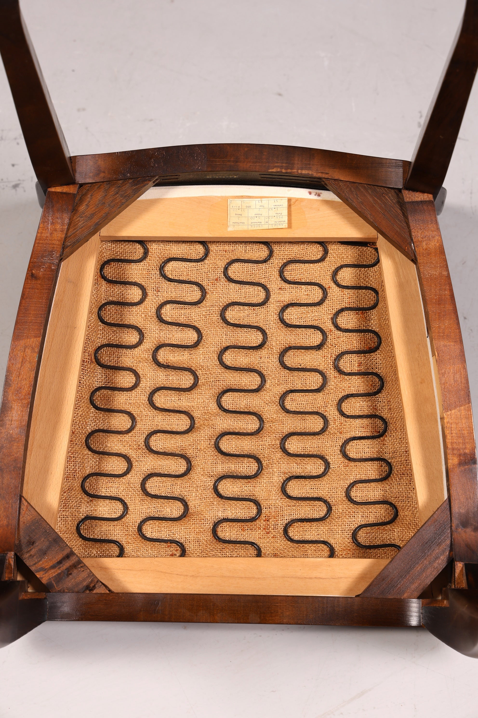 Ensemble de 6 magnifiques chaises Chippendale de style baroque, chaises rembourrées, chaises de cuisine, chaises de salle à manger