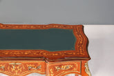 Traumhafter Louis XV Stil Schreibtisch French Desk Antik Barock Stil grün Bürotisch