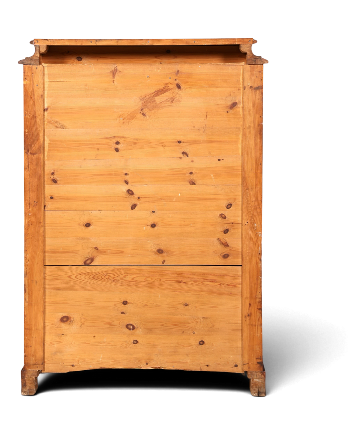 Traumhafter Louis Philippe Sekretär um 1870 Vertiko Nussbaum Highboard Kommode Sekretär Schrank