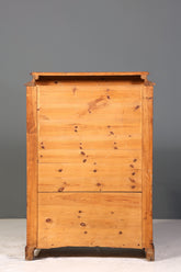 Traumhafter Louis Philippe Sekretär um 1870 Vertiko Nussbaum Highboard Kommode Sekretär Schrank