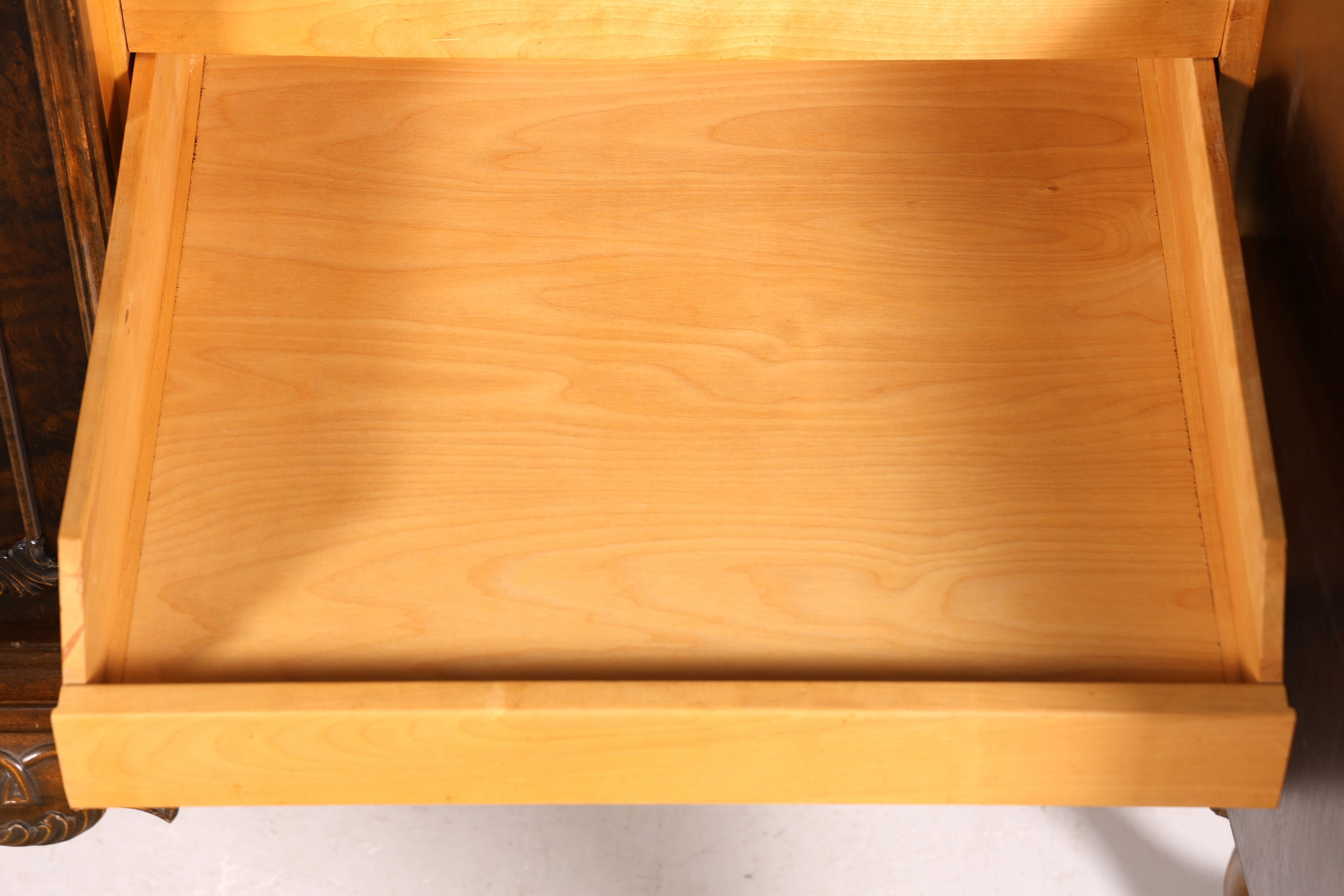 Buffet Chippendale onirique, meuble de style baroque, meuble TV ancien des années 50/60